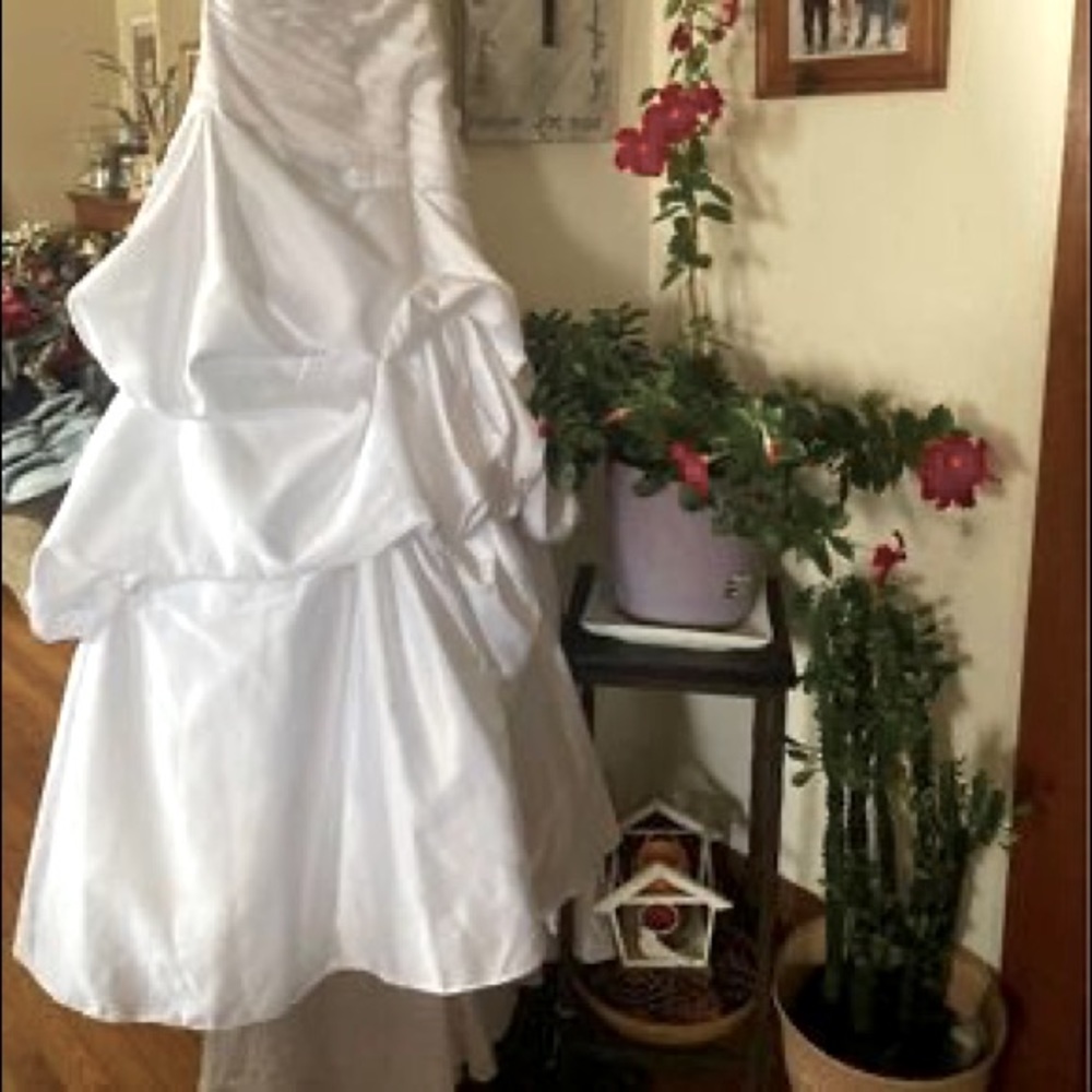 Beautiful corset wedding gown